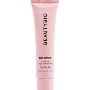 New BeautyBio Volumizing Lip Serum in Pink